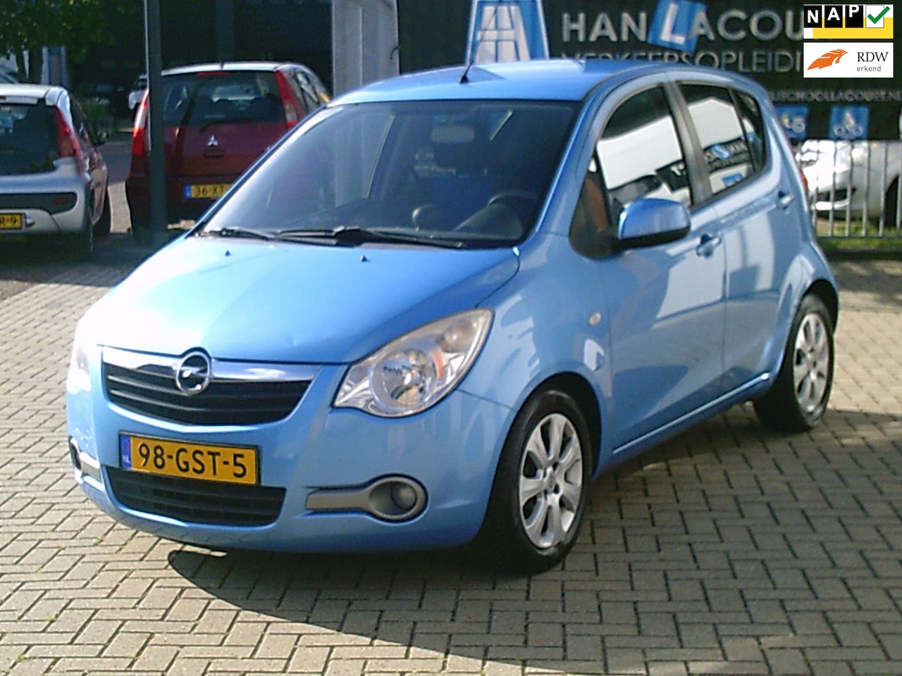 Opel Agila - 1.0 Enjoy Nwe Apk Airco LM-V Stuurbekr 5-Drs - AutoWereld.nl