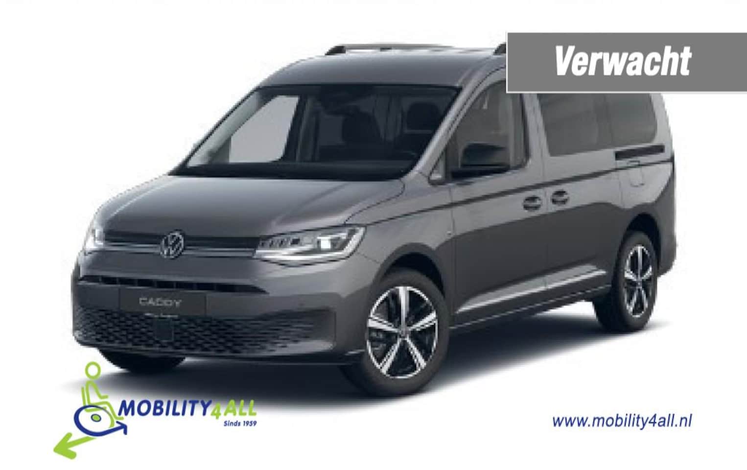 Volkswagen Caddy Maxi - Style benzine Rolstoelauto NIEUW - AutoWereld.nl