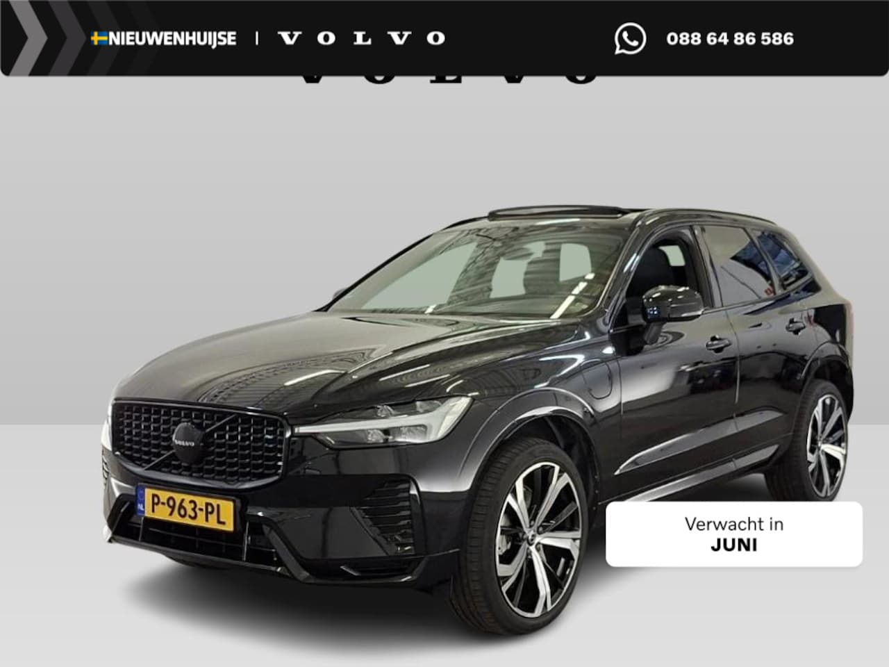 Volvo XC60 - 2.0 T6 Plug-in hybrid AWD R-Design | SOH:94% | Trekhaak | Luchtvering | Harman/Kardon | Po - AutoWereld.nl