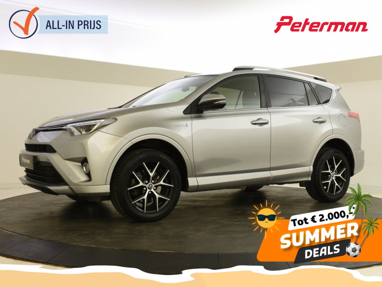 Toyota RAV4 - 2.5 Hybrid Executive | Keyless | Electrische A. Klep | PDC - AutoWereld.nl