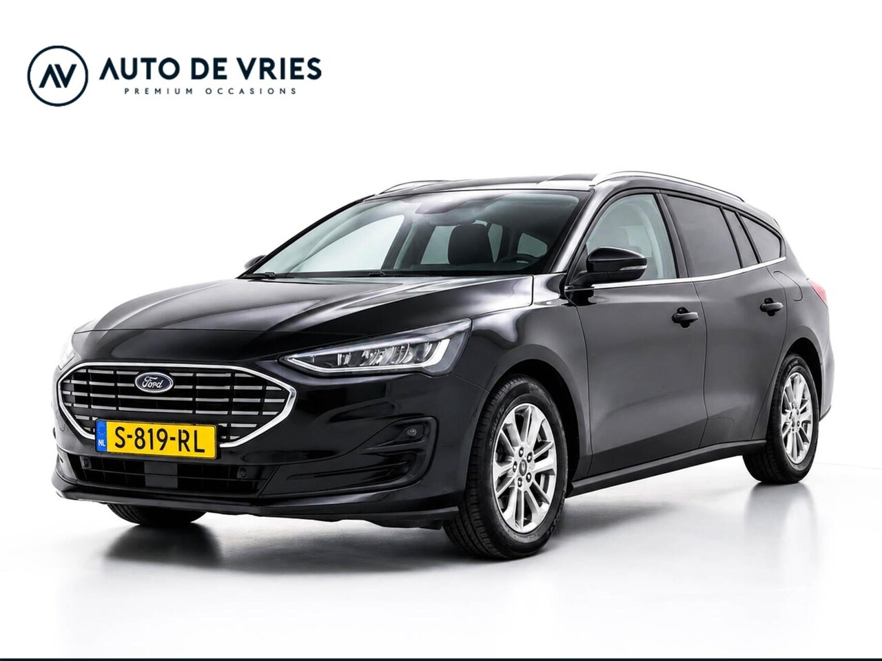 Ford Focus Wagon - 1.0 EcoBoost Hybrid 125pk Titanium | Full LED | Groot scherm Navigatie | 1e Eigenaar - AutoWereld.nl