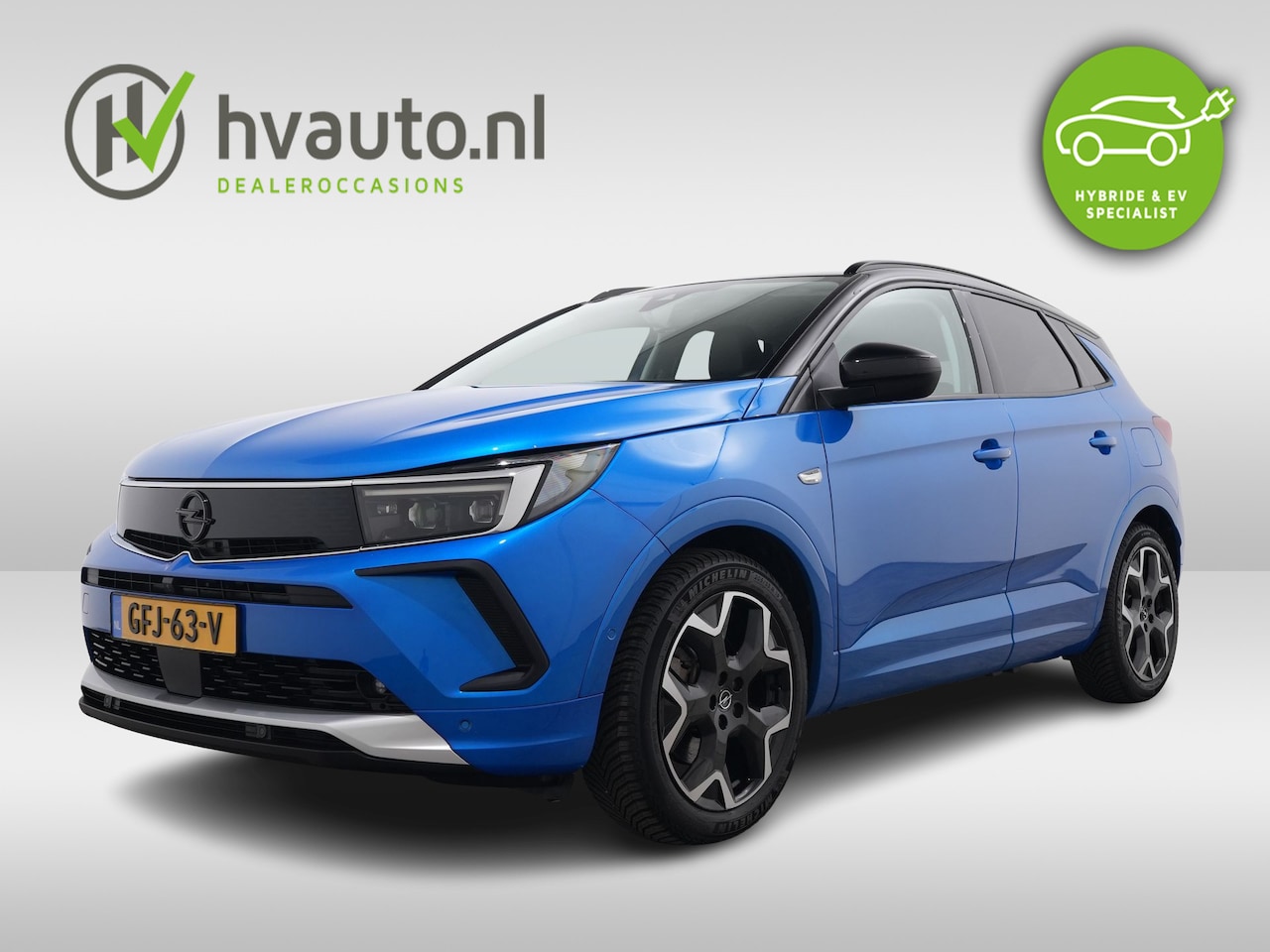 Opel Grandland - 1.6 TURBO HYBRID 300PK 4X4 ULTIMATE AUT8 | Navi | Winterpakket | facelift! - AutoWereld.nl