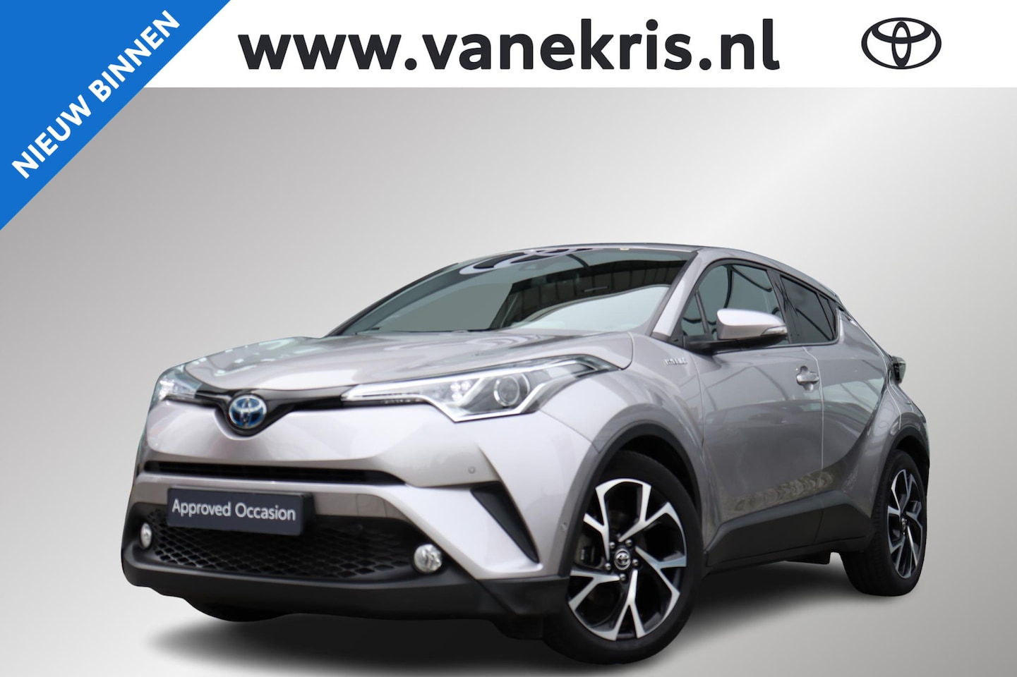 Toyota C-HR - 1.8 Hybrid Style Leder, Trekhaak, JBL , BSM - AutoWereld.nl