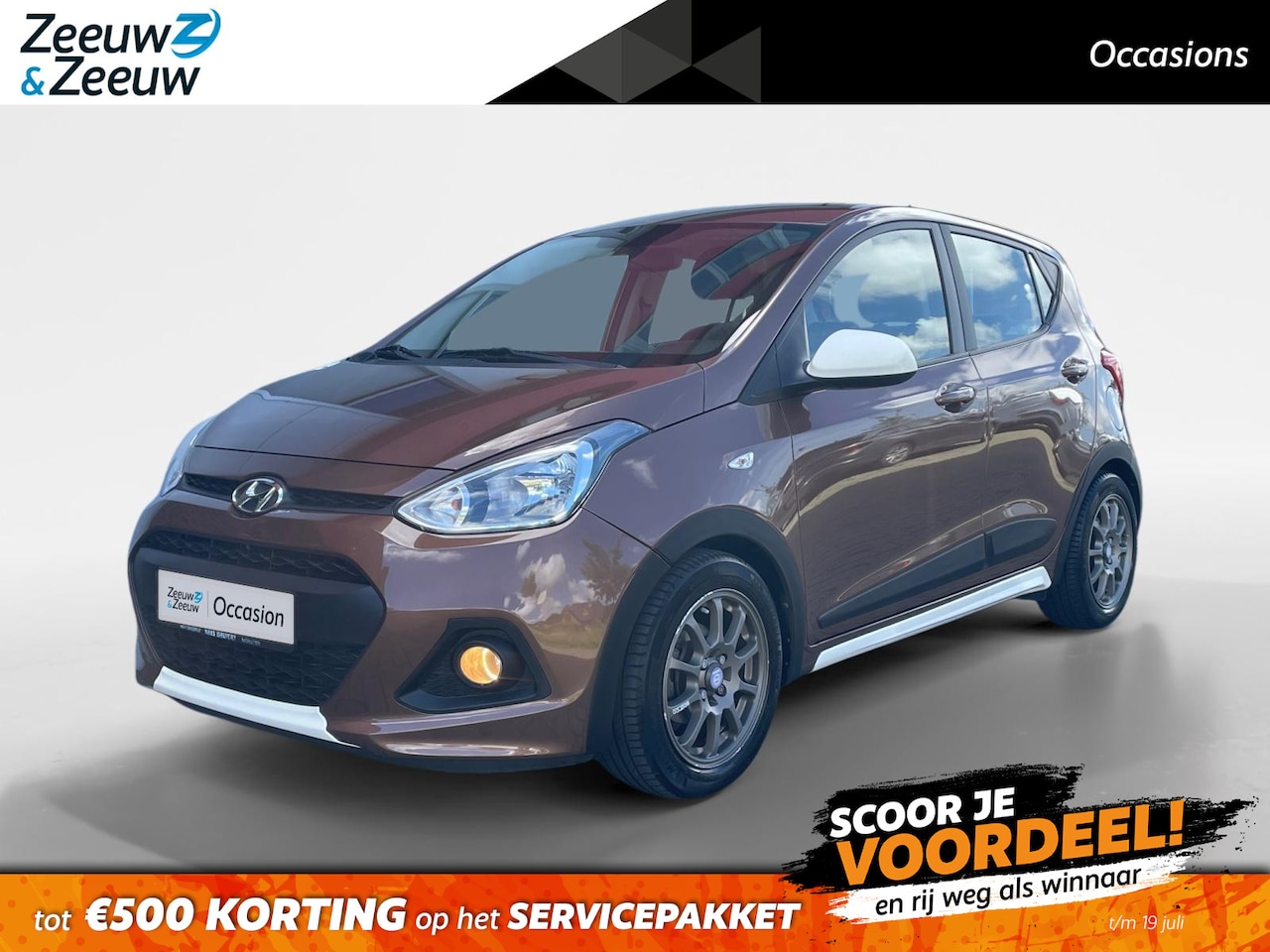 Hyundai i10 - 1.0i i-Motion Comfort |Android auto/ Apple carplay| Climate control| Bluetooth| Cruise con - AutoWereld.nl
