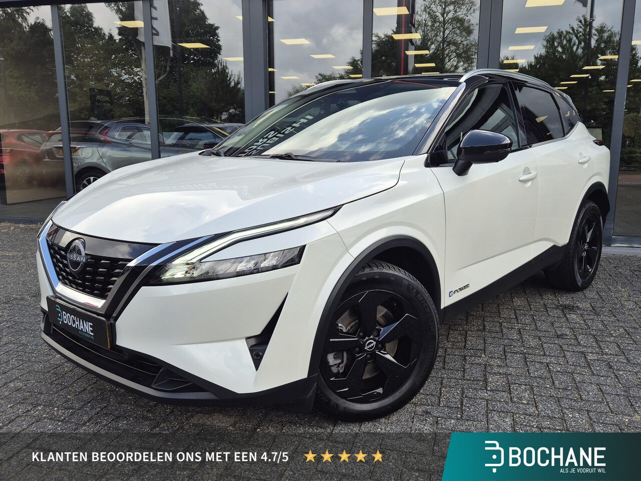 Nissan Qashqai - 1.5 e-Power Black Edition | Cold pack | Panoramadak | Two-Tone | AppleCarplay/AndroidAuto - AutoWereld.nl