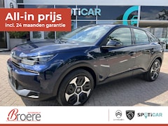 Citroën C4 - 1.2 Hybrid 145pk Plus Automaat Navigatie via Apple Carplay of Android Auto
