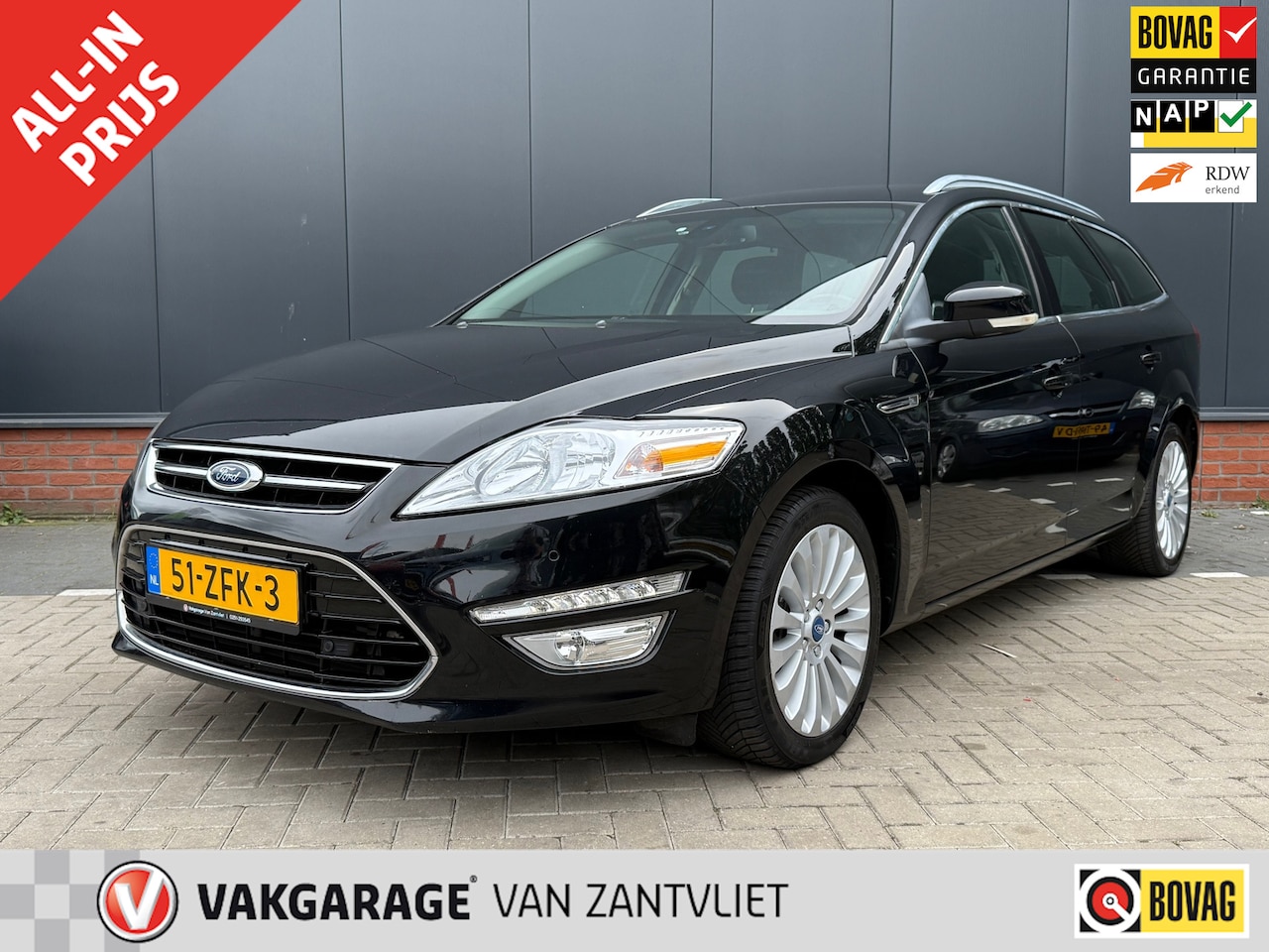 Ford Mondeo Wagon - 1.6 EcoBoost Titanium 1.6 EcoBoost Titanium (Eerste eigenaar|12 mnd BOVAG-garantie) - AutoWereld.nl