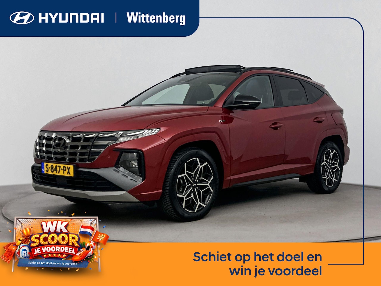 Hyundai Tucson - 1.6 T-GDI HEV N Line Sky | Trekhaak afn.kogel | Navi | 360 Camera | Apple Carplay | Androi - AutoWereld.nl