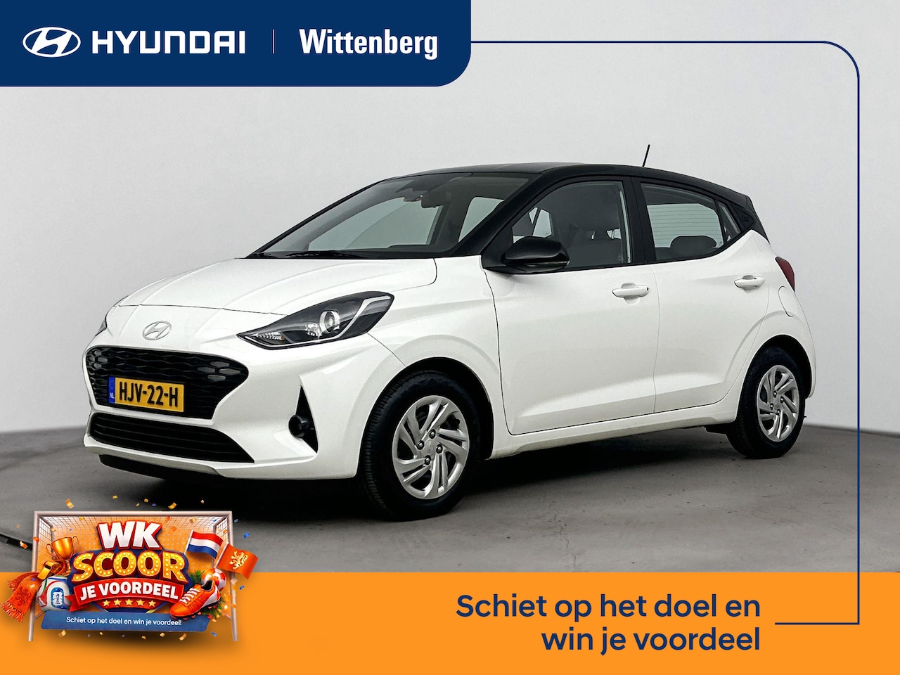 Hyundai i10 - 1.0 Premium Two tone | Navigatie | Camera | Climate control | Apple Carplay | Cruise contr - AutoWereld.nl