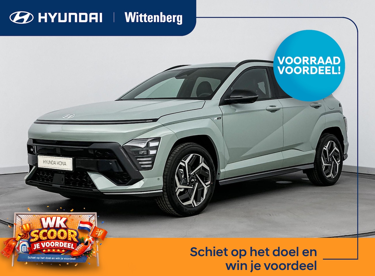 Hyundai Kona - 1.6 GDI HEV N Line | NIEUW | SNEL LEVERBAAR - AutoWereld.nl