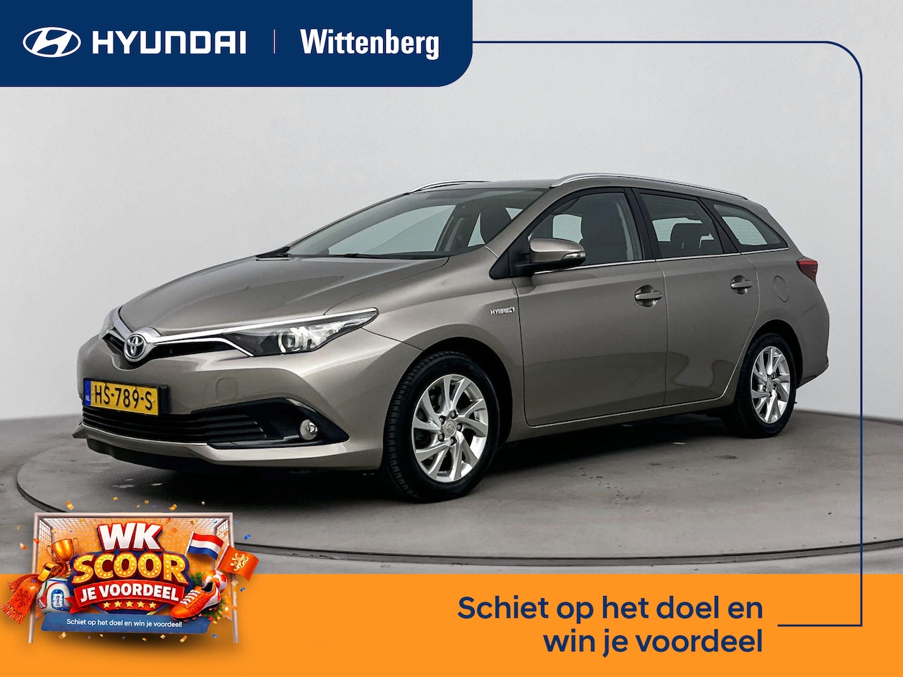 Toyota Auris Touring Sports - 1.8 HYBRID ASPIRATION | CLIMA | CRUISE | CAMERA | NAVI | 16'' LM VELGEN | HYBRID | AUTOMAA - AutoWereld.nl
