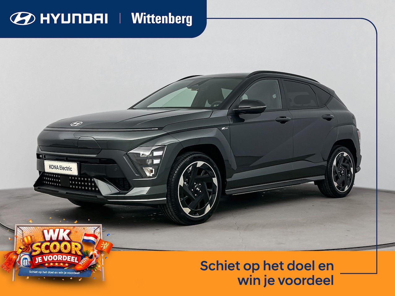 Hyundai Kona Electric - N Line Business 64.8 kWh Airco (automatisch) | Apple Carplay/ Android Auto | lichtmetalen - AutoWereld.nl