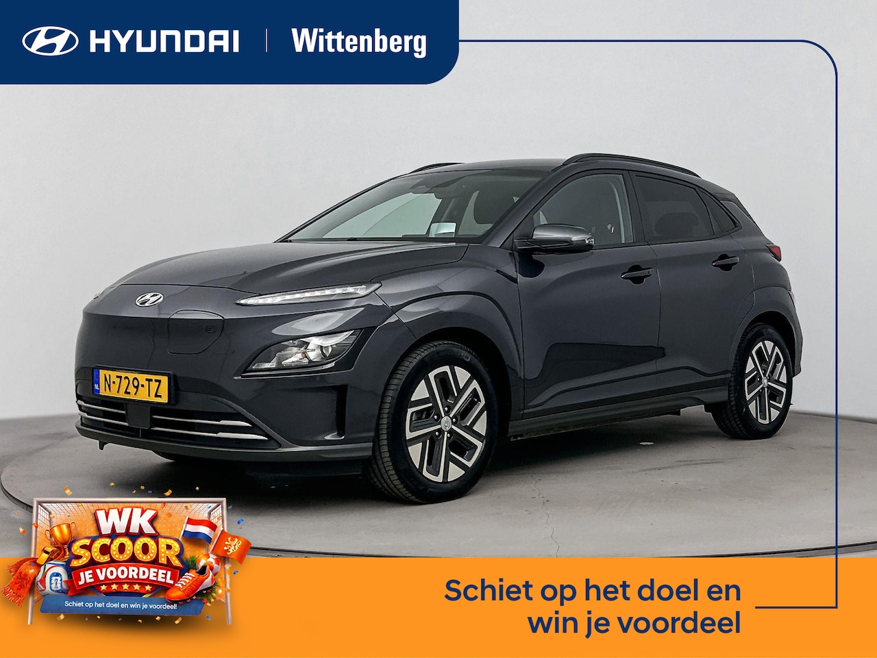 Hyundai Kona Electric - EV FASHION 64 kWh | SoH 96,4%! | DODEHOEK DETECTIE | PDC | 3 FASEN | WARMTEPOMP | CAMERA | - AutoWereld.nl