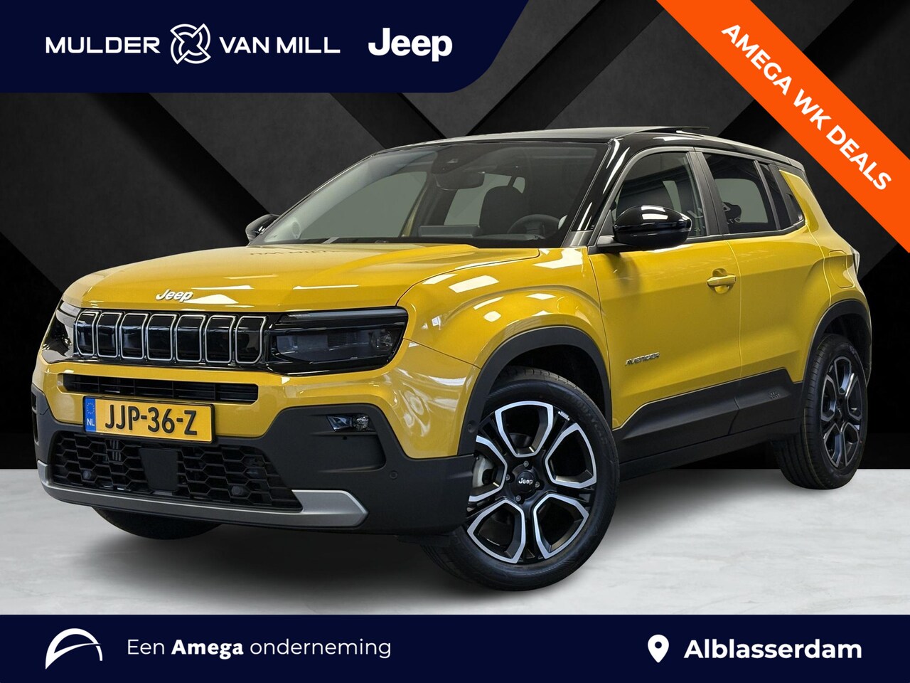 Jeep Avenger - Summit 1.2 Turbo 100pk | PANODAK | LEDER | JBL SOUND | ISOFIX | NAVI | CAMERA | - AutoWereld.nl