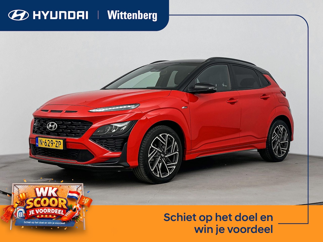 Hyundai Kona - 1.0 T-GDI N Line | 1e Eig. | 18" Lm-wielen | Two tone | Stoelventilatie | Smart Key | Navi - AutoWereld.nl