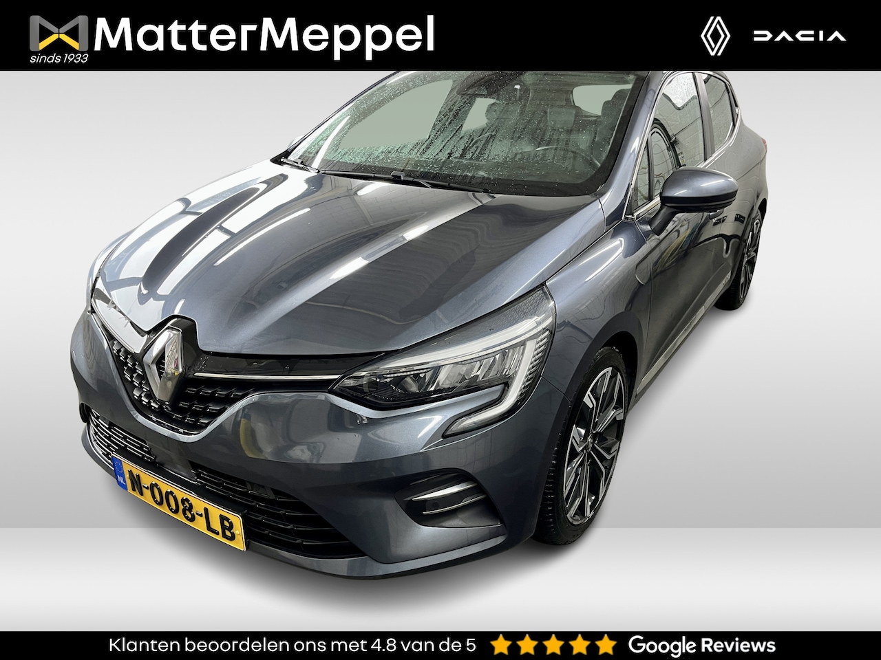 Renault Clio - 1.0 TCe 90 Intens | 360° Camera | 17Inch | Navigatie | Climate Control | DAB | Reservewiel - AutoWereld.nl