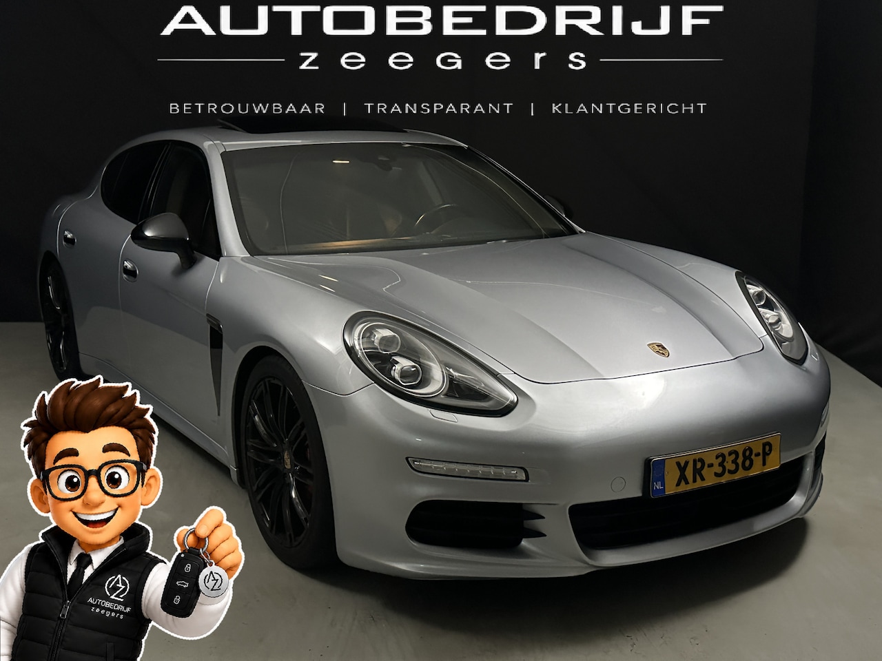 Porsche Panamera - 3.0 V6 S FACELIFT*Full-Assist*Navi*Luxe* - AutoWereld.nl