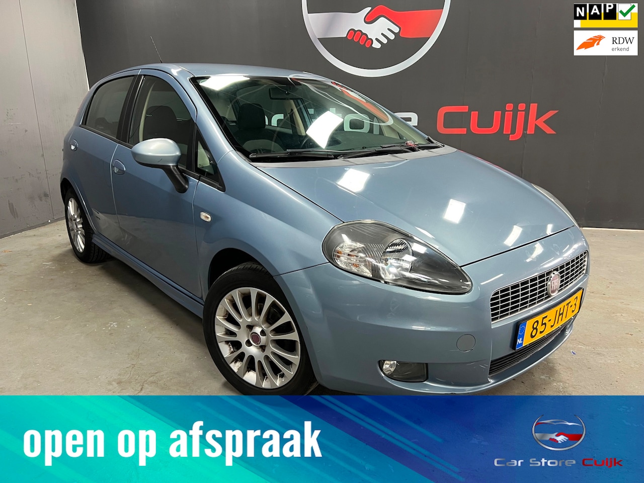Fiat Grande Punto - 1.4 NeroBianco | Onderhoud & APK bij aflevering - AutoWereld.nl