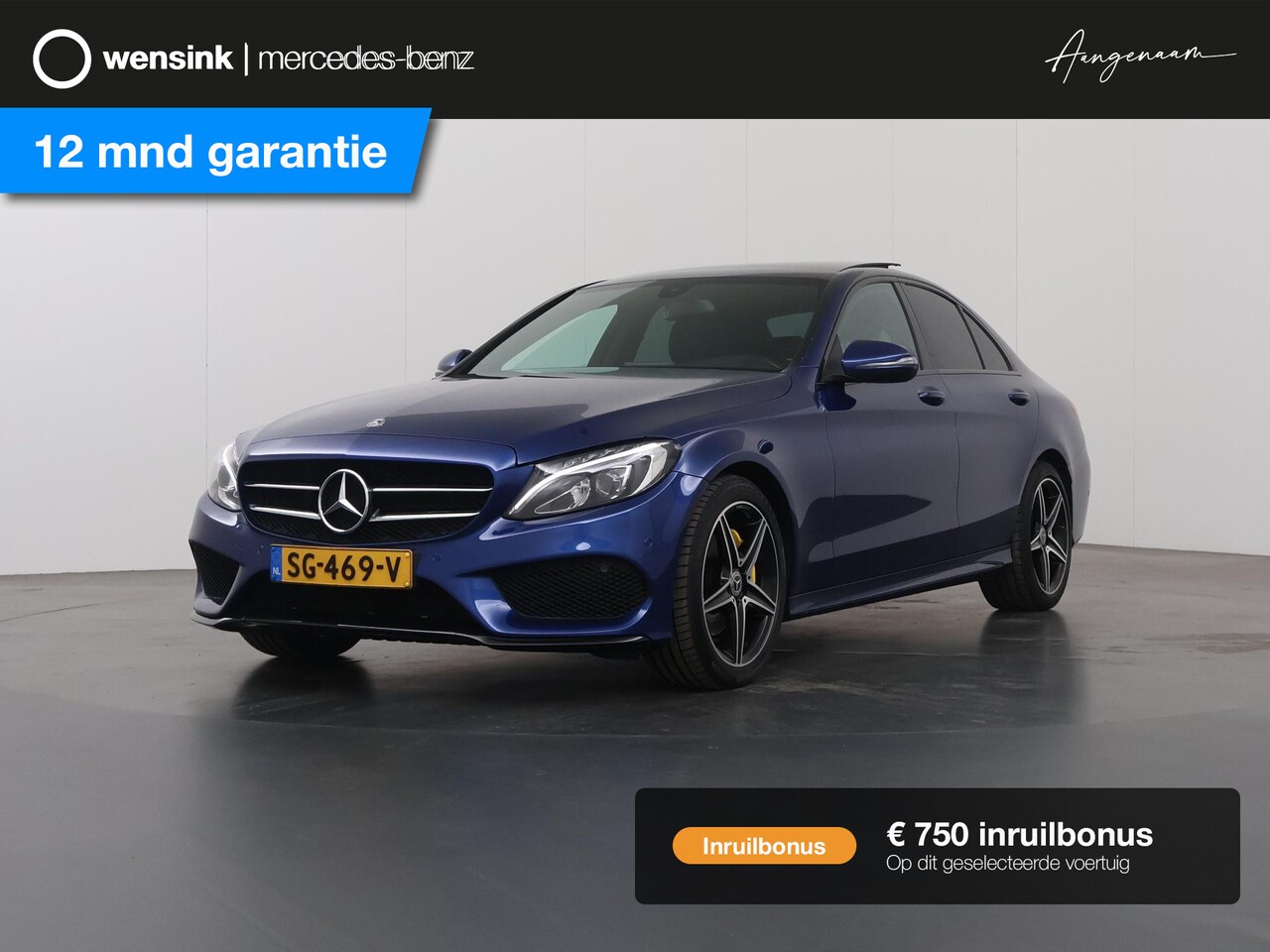Mercedes-Benz C-klasse - 160 Sport Edition | Panoramadak | AMG | Sportonderstel | Stoelverwarming | - AutoWereld.nl