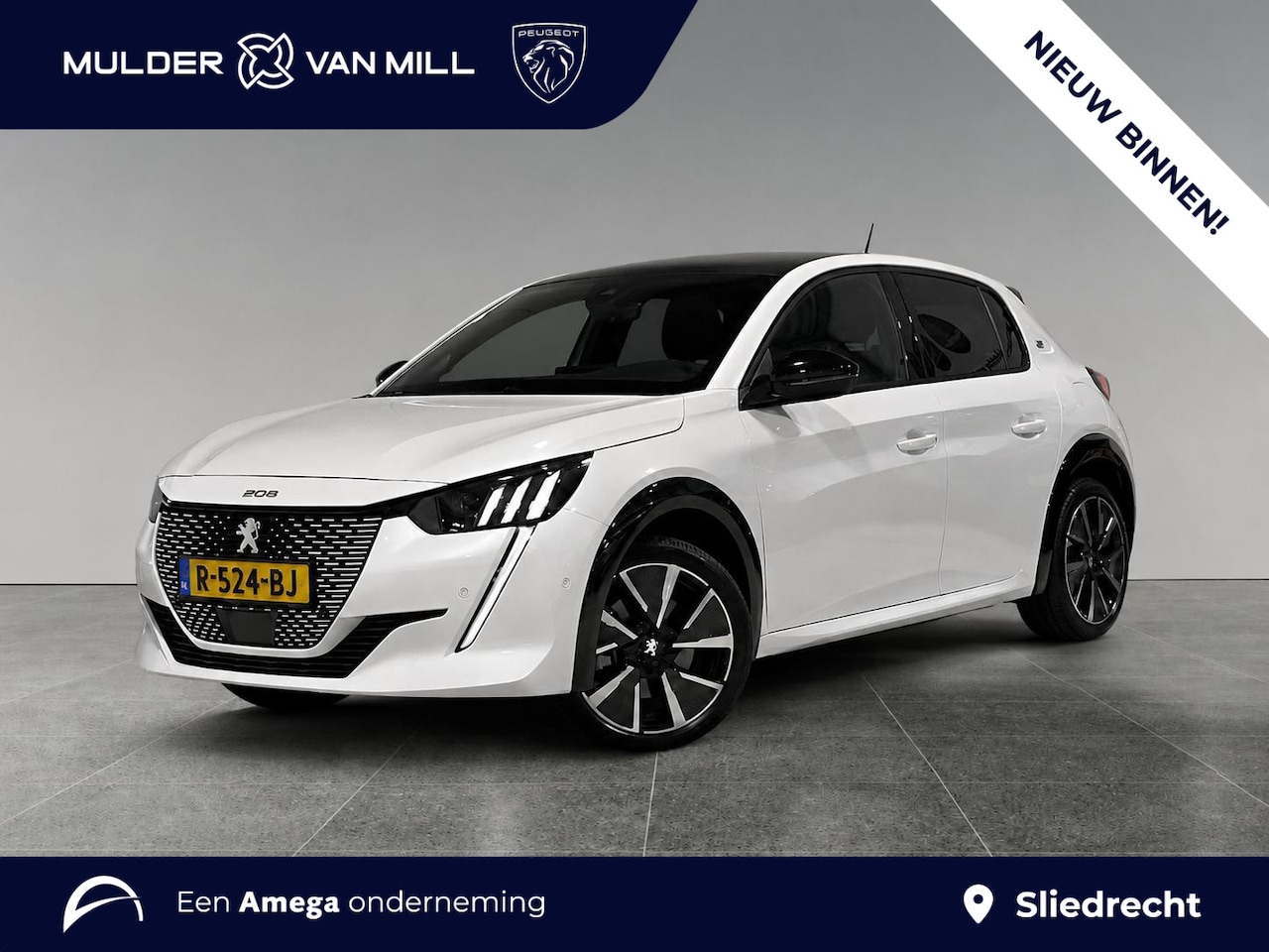 Peugeot e-208 - GT Pack EV 3-FASEN 50kWh 136pk | PANODAK | BLACK DIAMOND | DODEHOEKBEW. | ALCANTARA | STOE - AutoWereld.nl