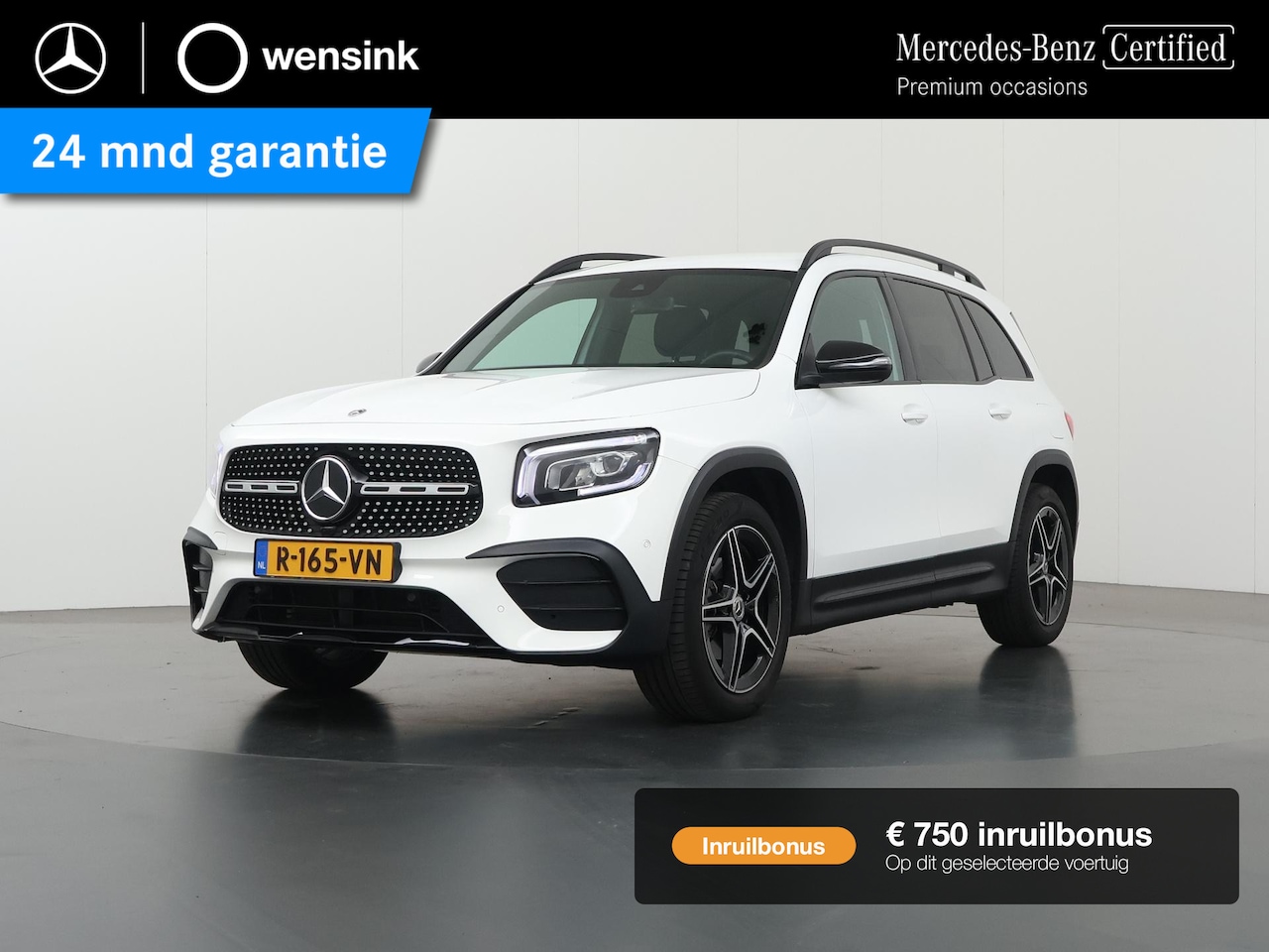 Mercedes-Benz GLB - 180 AMG Line | Night | Widescreen | Stoelverwarming | Achteruitrijcamera | Sfeerverlichtin - AutoWereld.nl