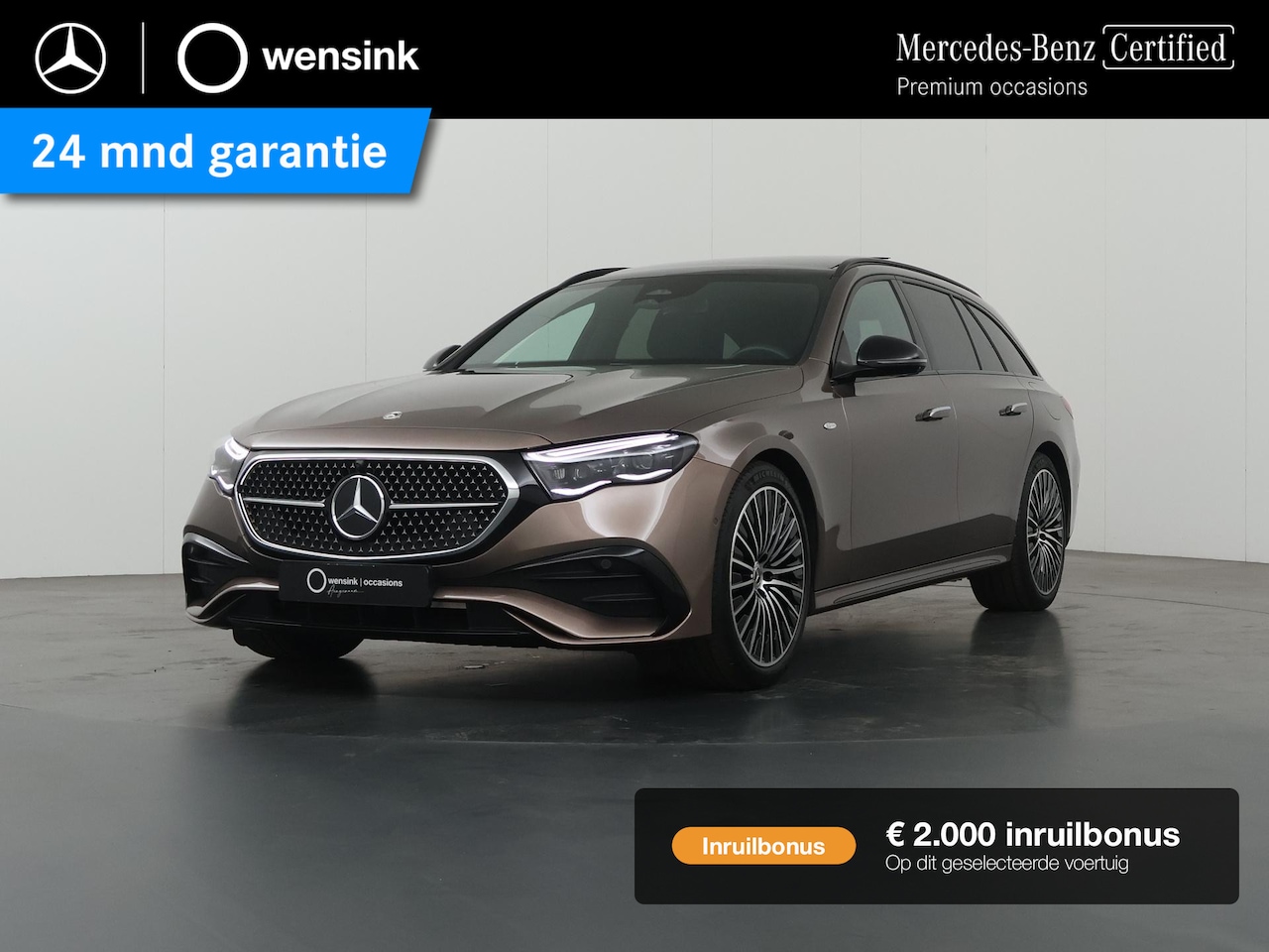 Mercedes-Benz E-klasse Estate - 300 e AMG Line | Premium | Panoramadak | Trekhaak | Night pakket | 20 inch | Digital light - AutoWereld.nl