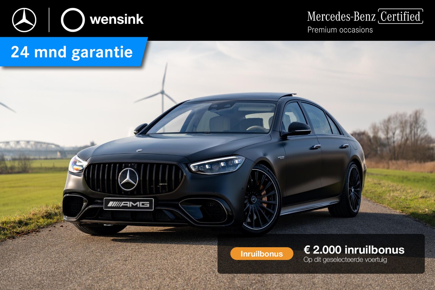 Mercedes-Benz S-klasse - AMG 63 S E Performance | Keramisch | Designo lak magno | Drivers pack | Entertainment syst - AutoWereld.nl