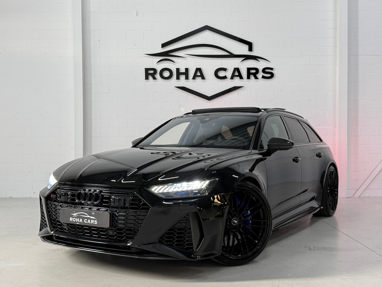 Audi A6 Avant - RS 6 TFSI quattro*Softclose*Downpipe*$-wielsturing*Ceramic*B&O - AutoWereld.nl