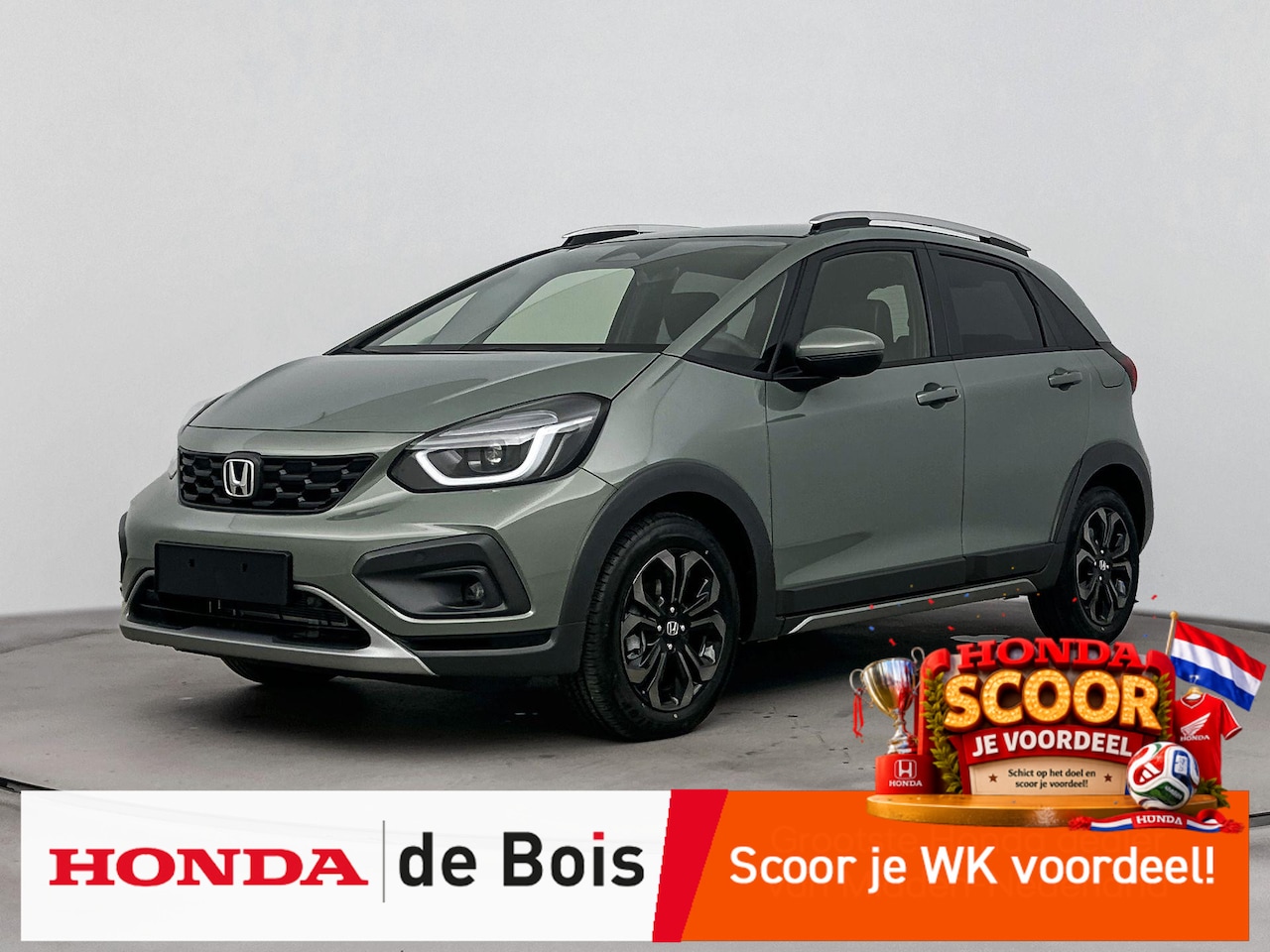 Honda Jazz - 1.5 e:HEV Advance Crosstar | Tot 10 jaar garantie mogelijk!* | Direct uit voorraad | Verwa - AutoWereld.nl