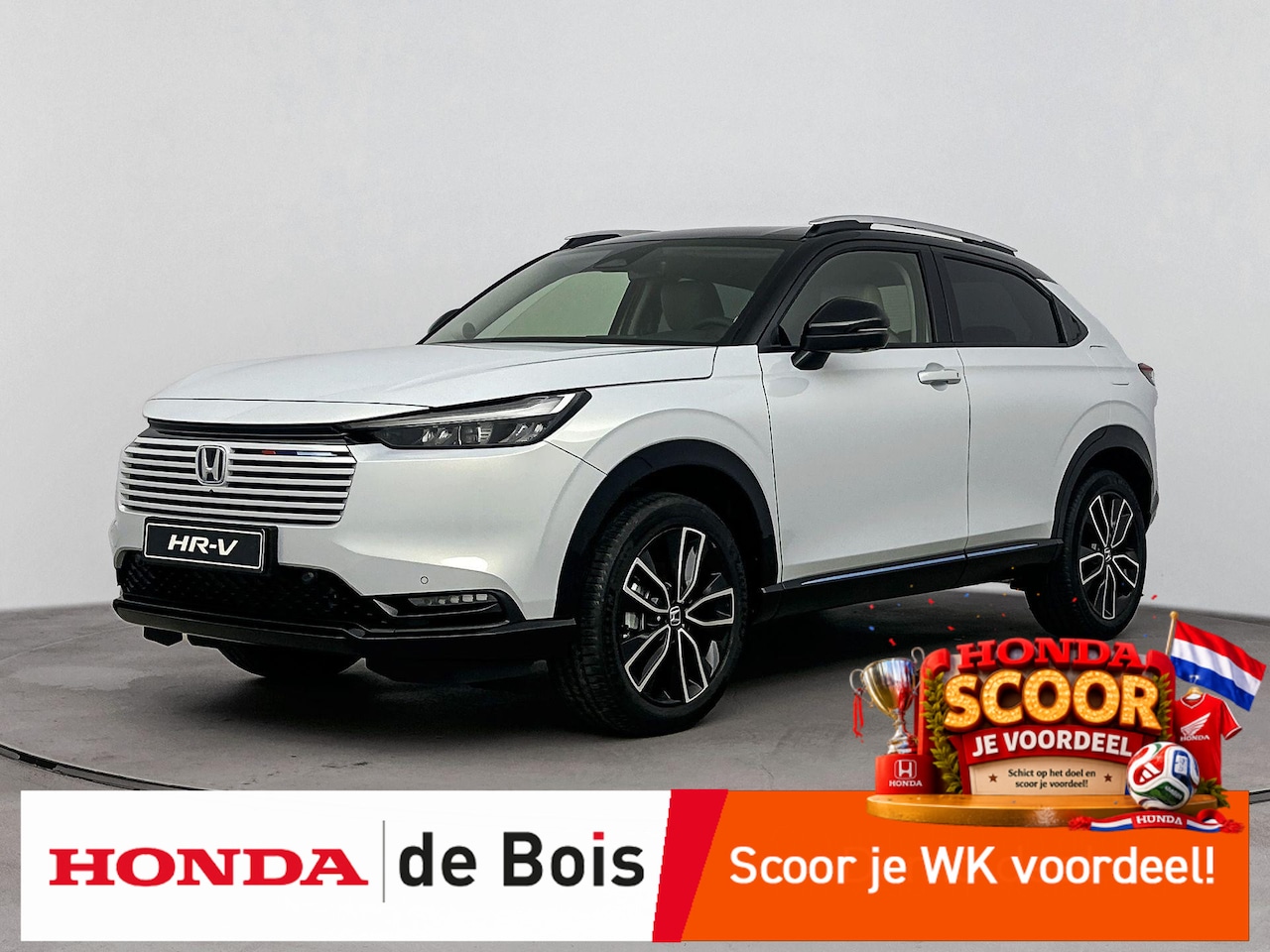 Honda HR-V - 1.5 e:HEV Advance Style | Tot 10 jaar garantie!* | Two Tone | 1/2 wit leder | Camera | Nav - AutoWereld.nl