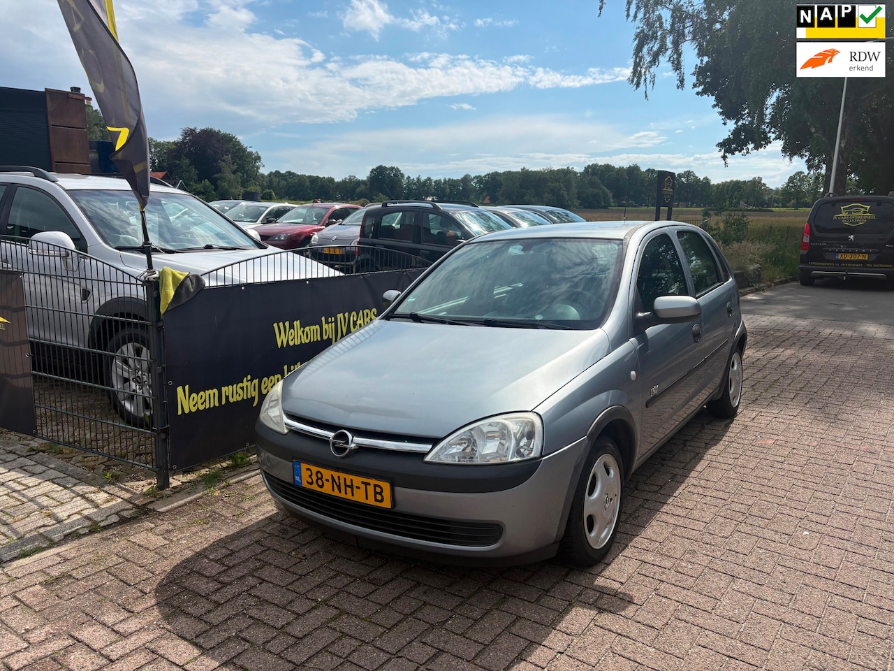 Opel Corsa - 1.2-16V Njoy 1.2-16V Njoy 5DRS,ELEKT PAKKET,MULTIMEDIA,MULTIFUNCTIONEEL STUUR,SPORTVELGEN,MET APK! - AutoWereld.nl