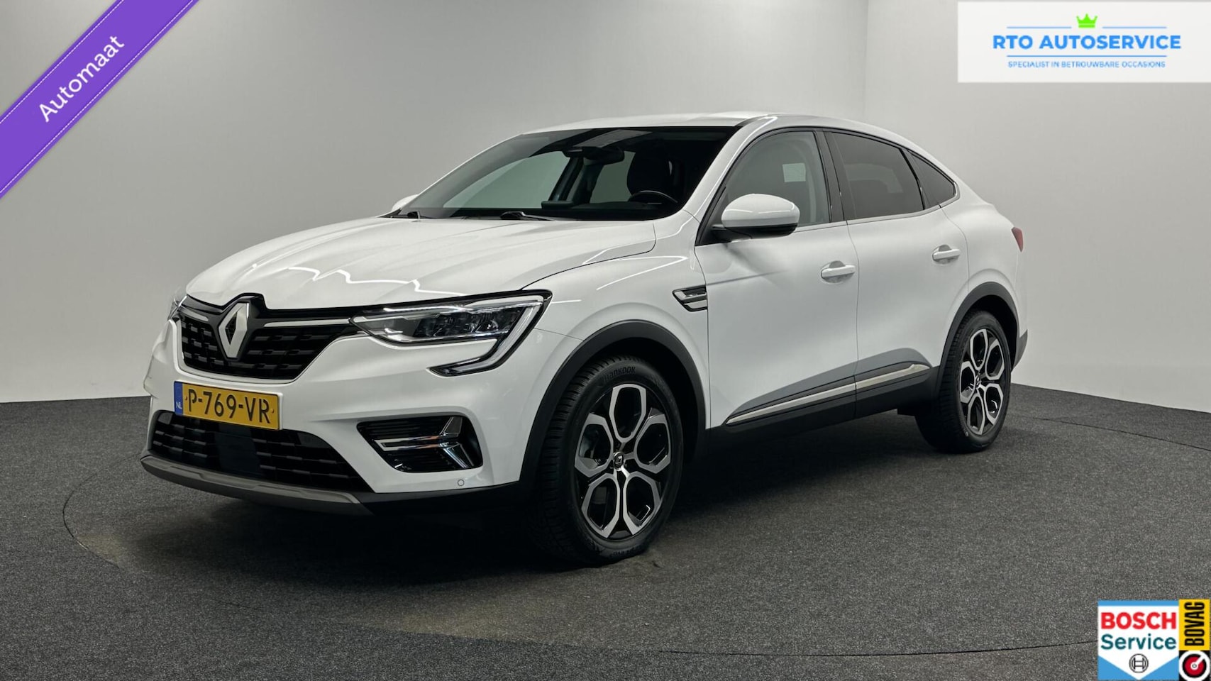 Renault Arkana - 1.6 E-Tech hybrid 145 Intens CARPLAY NAVI CRUISE ADAPTIEF CRUISE. - AutoWereld.nl