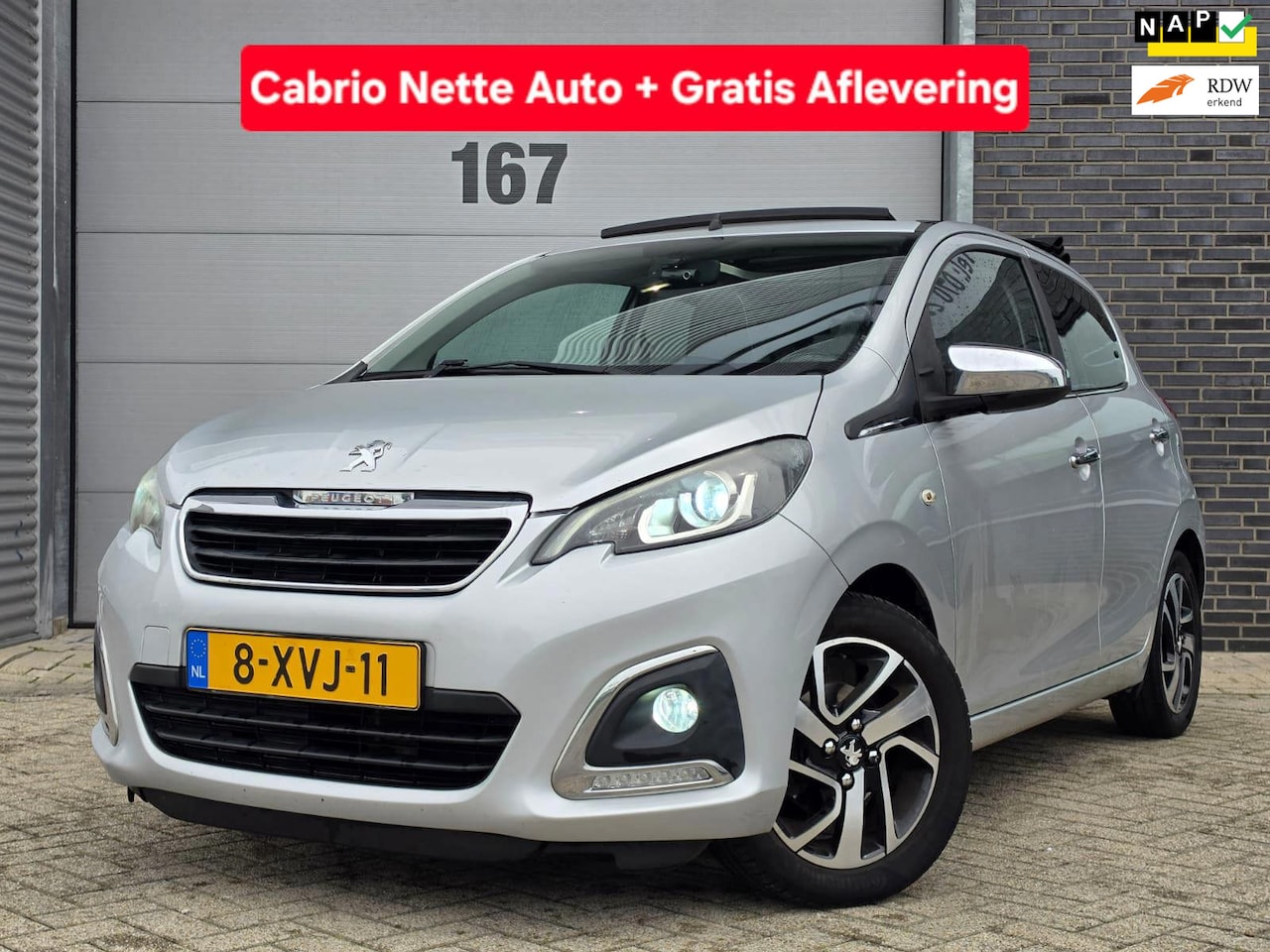 Peugeot 108 - 1.0 e-VTi Première Top|Achteruitrijcamera|Led-Verlichting|Start-stop|Keyless Entry - AutoWereld.nl