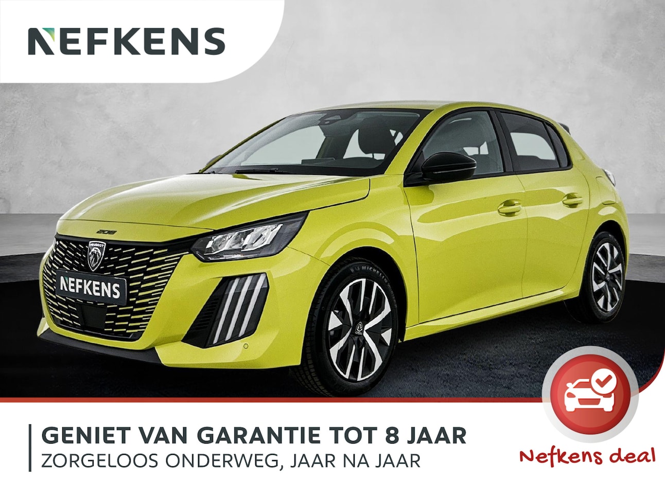 Peugeot 208 - 1.2 Hybrid 110pk Business Automaat | Navigatie | Airco | Camera | Cruise Control | LED | A - AutoWereld.nl
