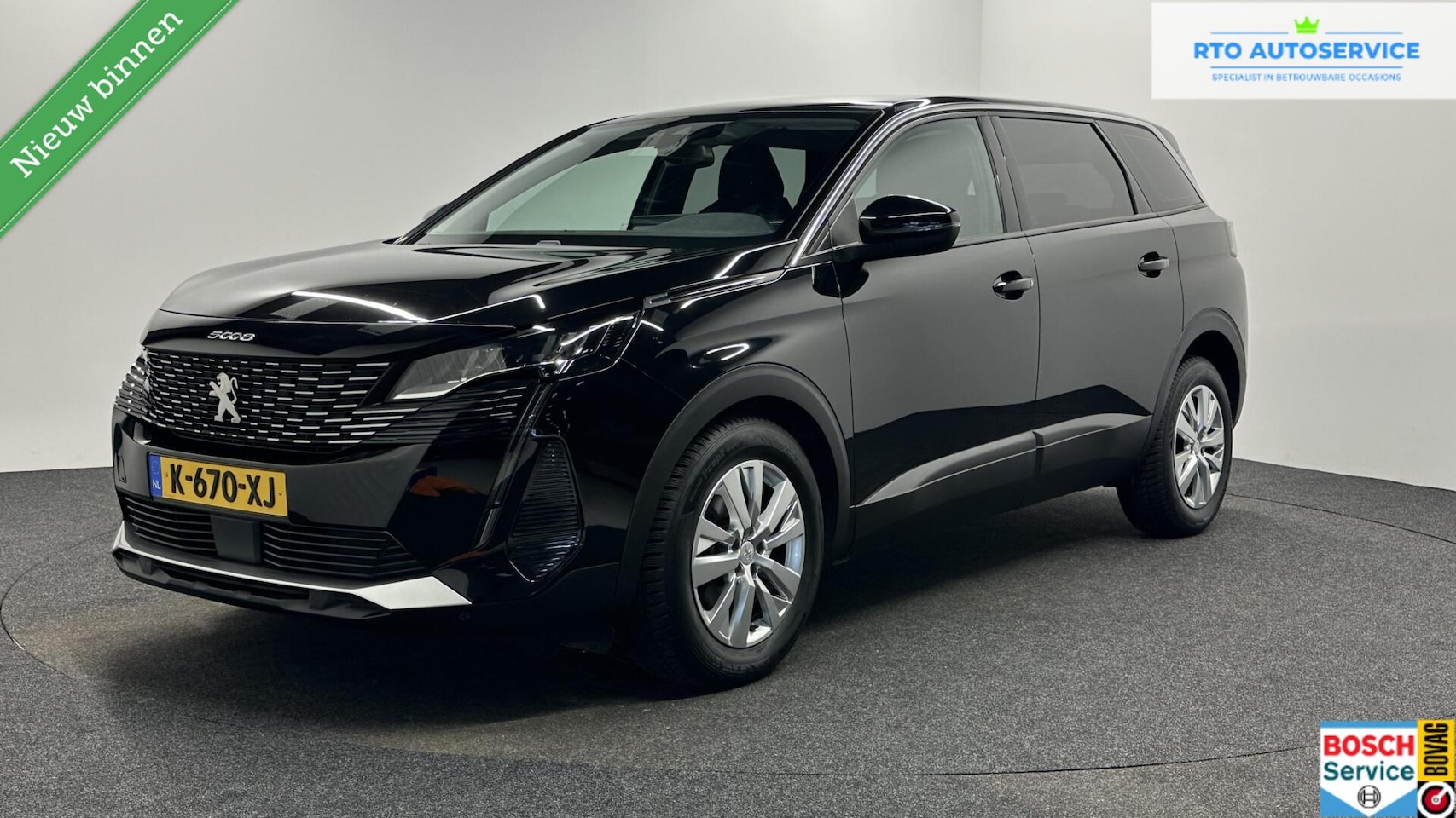 Peugeot 5008 - 1.2 PureTech Blue Lease Active LM NAVI CARPLAY CRUISE ECC. - AutoWereld.nl