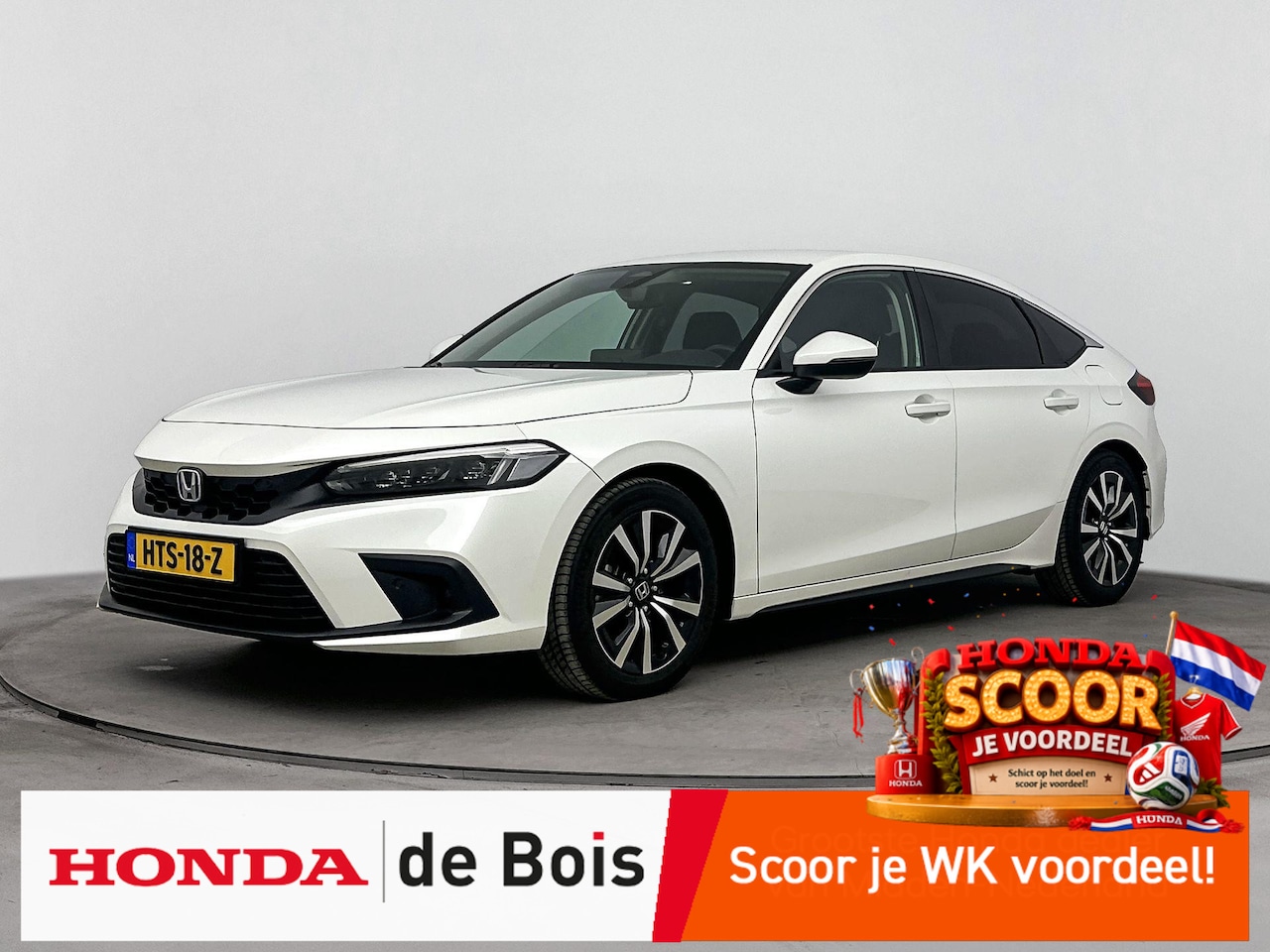Honda Civic - 2.0 e:HEV Elegance | Automaat | Trekhaak - AutoWereld.nl