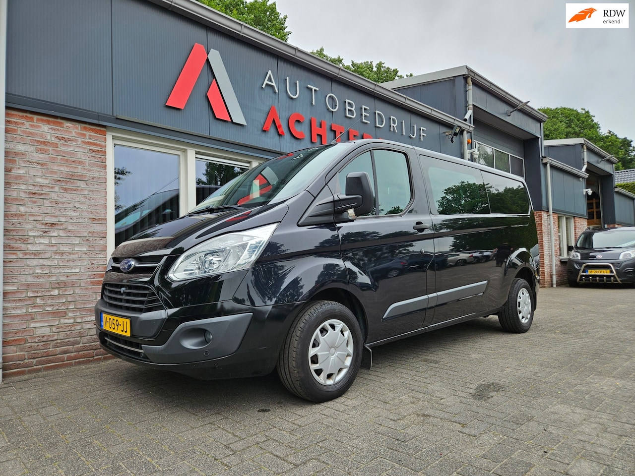 Ford Transit Custom - 290 2.0 TDCI L2H1 Trend DC Dubbele Cabine! 6-Zitplaatsen! Trekhaak! Airco! Nette Bus! Euro - AutoWereld.nl