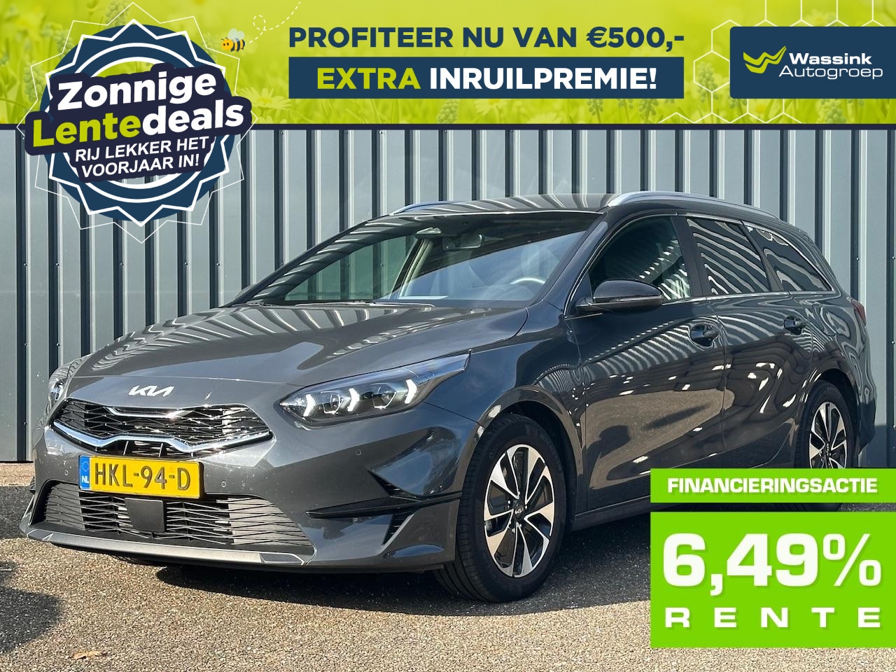 Kia Cee'd Sportswagon - Ceed 1.0 T-GDi MHEV 100pk DCT7 Design Edition Automaat LENTESALE | Stoelverwarming | Park - AutoWereld.nl
