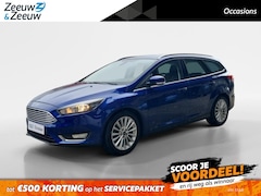 Ford Focus Wagon - 1.0 Titanium Edition | 12 Maanden BOVAG Garantie | Trekhaak | Climate Control | Cruise Con