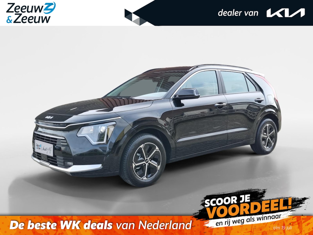Kia Niro - 1.6 GDi Hybrid DynamicLine TOT 5000,- VOORRAADVOORDEEL - informeer naar de beschikbare mod - AutoWereld.nl