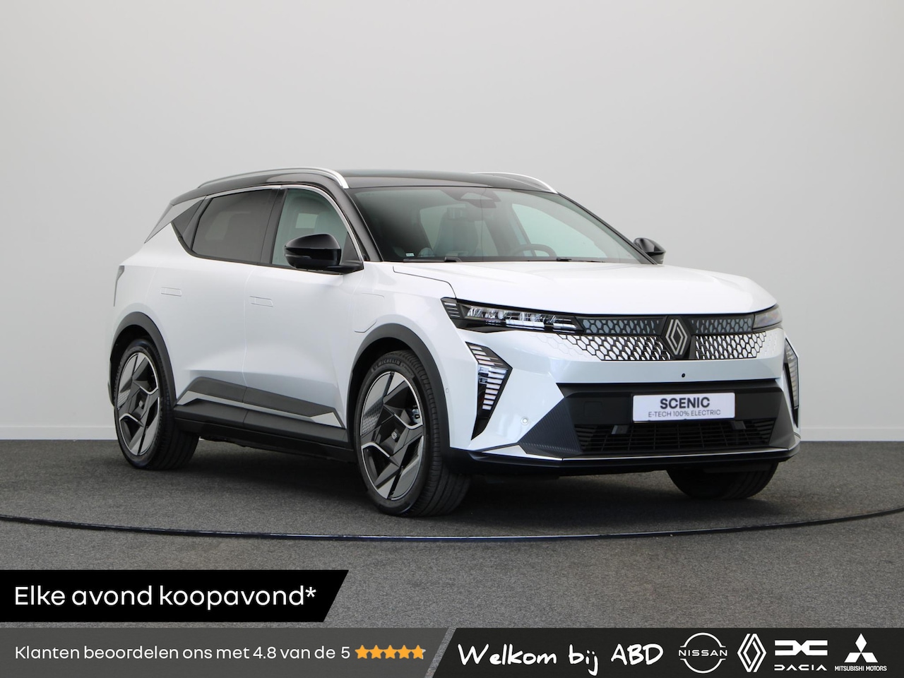Renault Scenic E-Tech - EV87 long range iconic | Solarbay panoramisch dak | Harman kardon | Stoelmassage | Stoel- - AutoWereld.nl