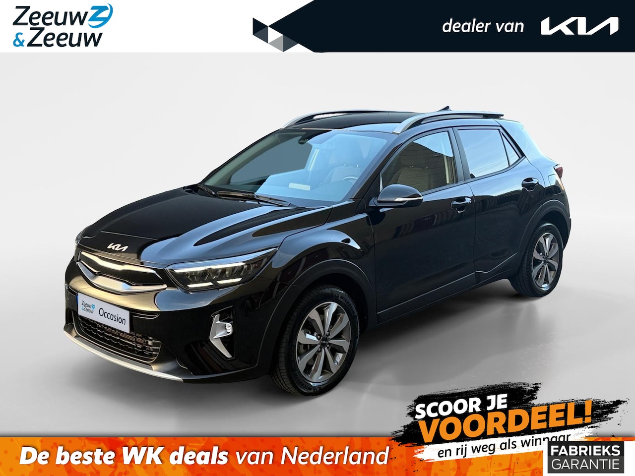 Kia Stonic - 1.0 T-GDi MHEV DynamicPlusLine Metallic lak | Fabrieksgarantie t/ 3-5-2032 + 3x 1 jaar* | - AutoWereld.nl