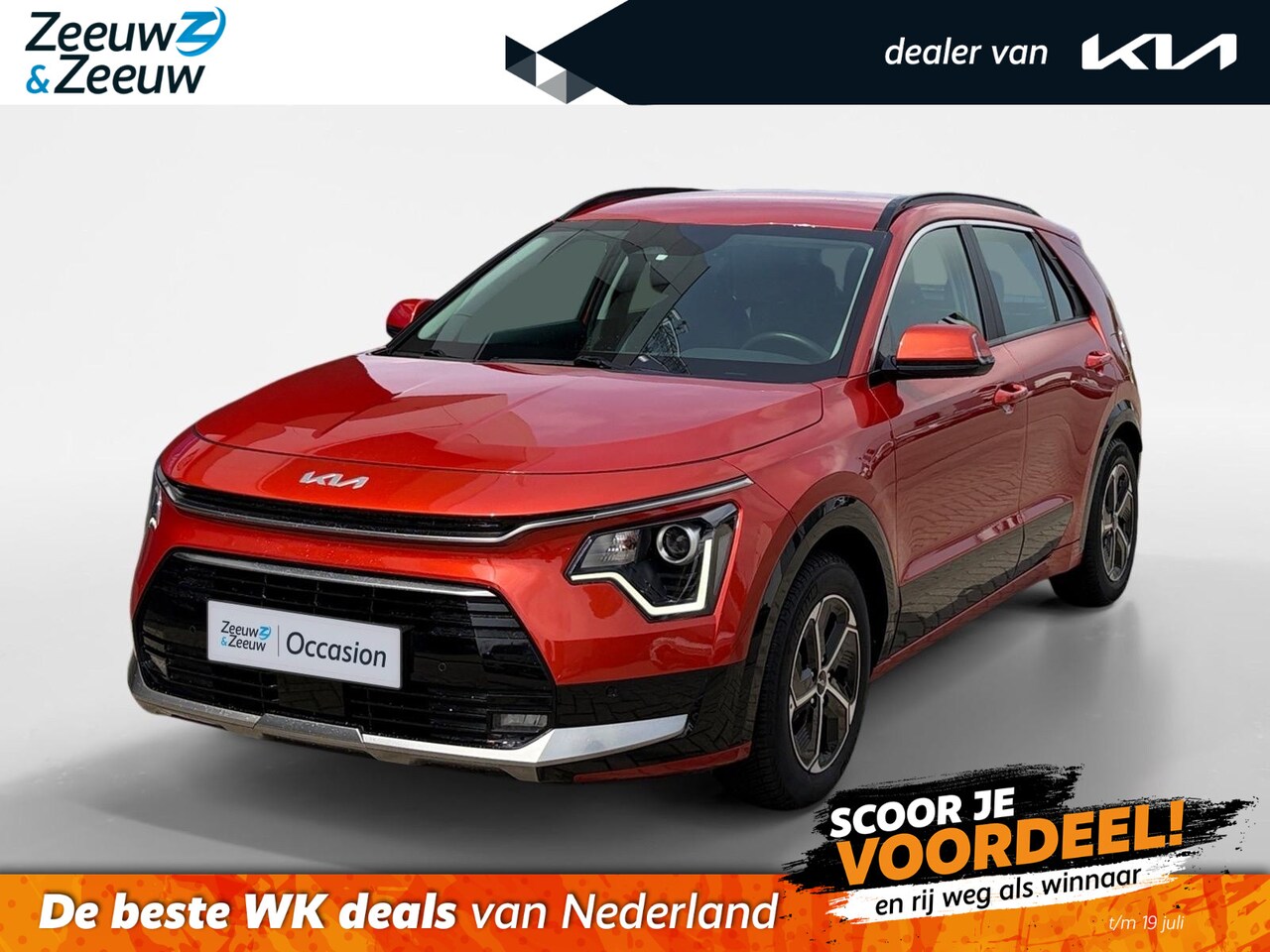 Kia Niro - 1.6 GDi Hybrid DynamicLine | Trekhaak | All Season Banden | Navigatie | Apple Carplay/Andr - AutoWereld.nl