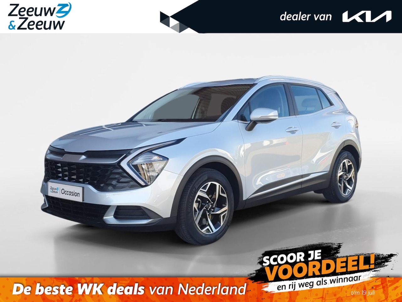 Kia Sportage - 1.6T MHEV DynamicLine Edition | Stoel en stuurverwarming | Camera | Navigatie | Apple Carp - AutoWereld.nl