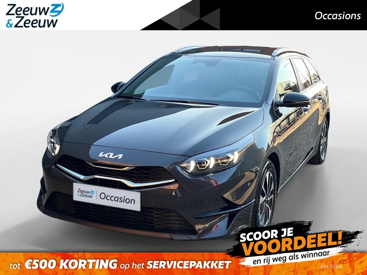 Kia Cee'd Sportswagon - Ceed 1.0 T-GDi Design Edition | Apple Carplay / Android Auto | Licht + Regensensor | Parke - AutoWereld.nl