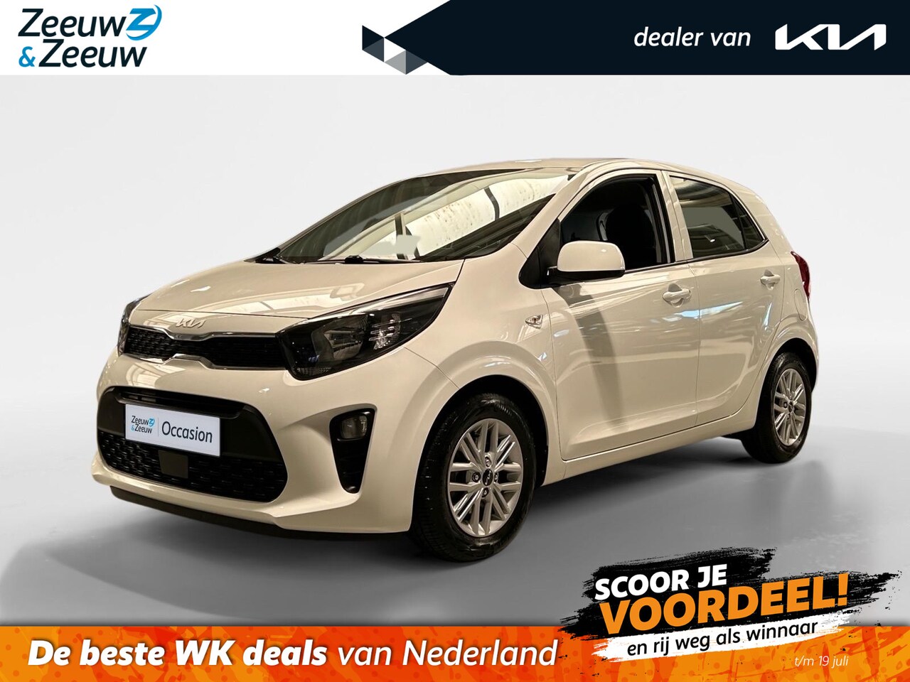 Kia Picanto - 1.0 DPi DynamicLine | Apple Carplay / Android Auto | Airconditioning | Camera Achter | Lic - AutoWereld.nl