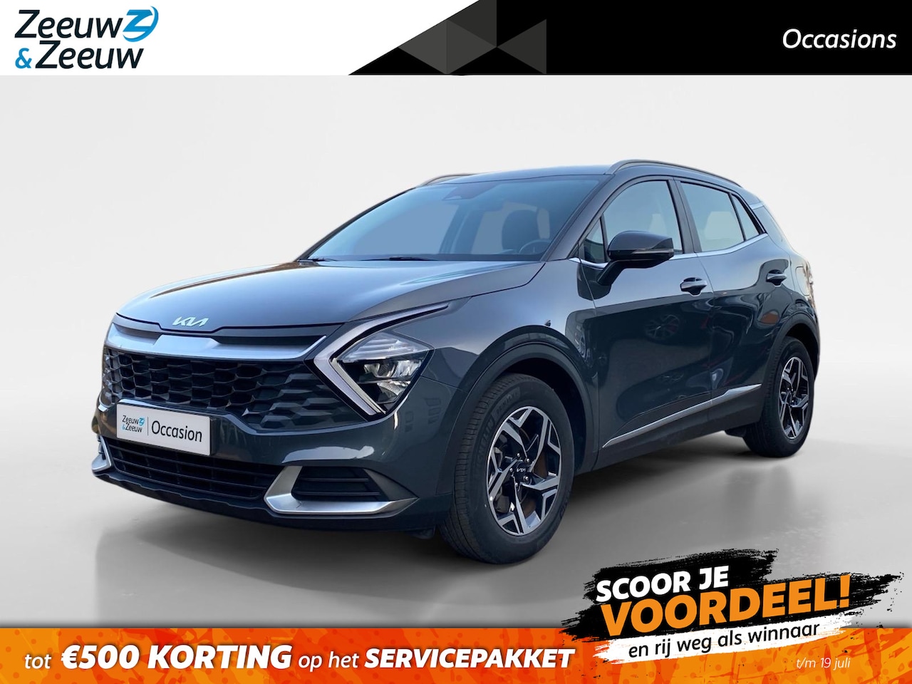 Kia Sportage - 1.6 T-GDi MHEV DynamicLine Climate control | Navigatie | Parkeercamera | Stoel/stuurverwar - AutoWereld.nl