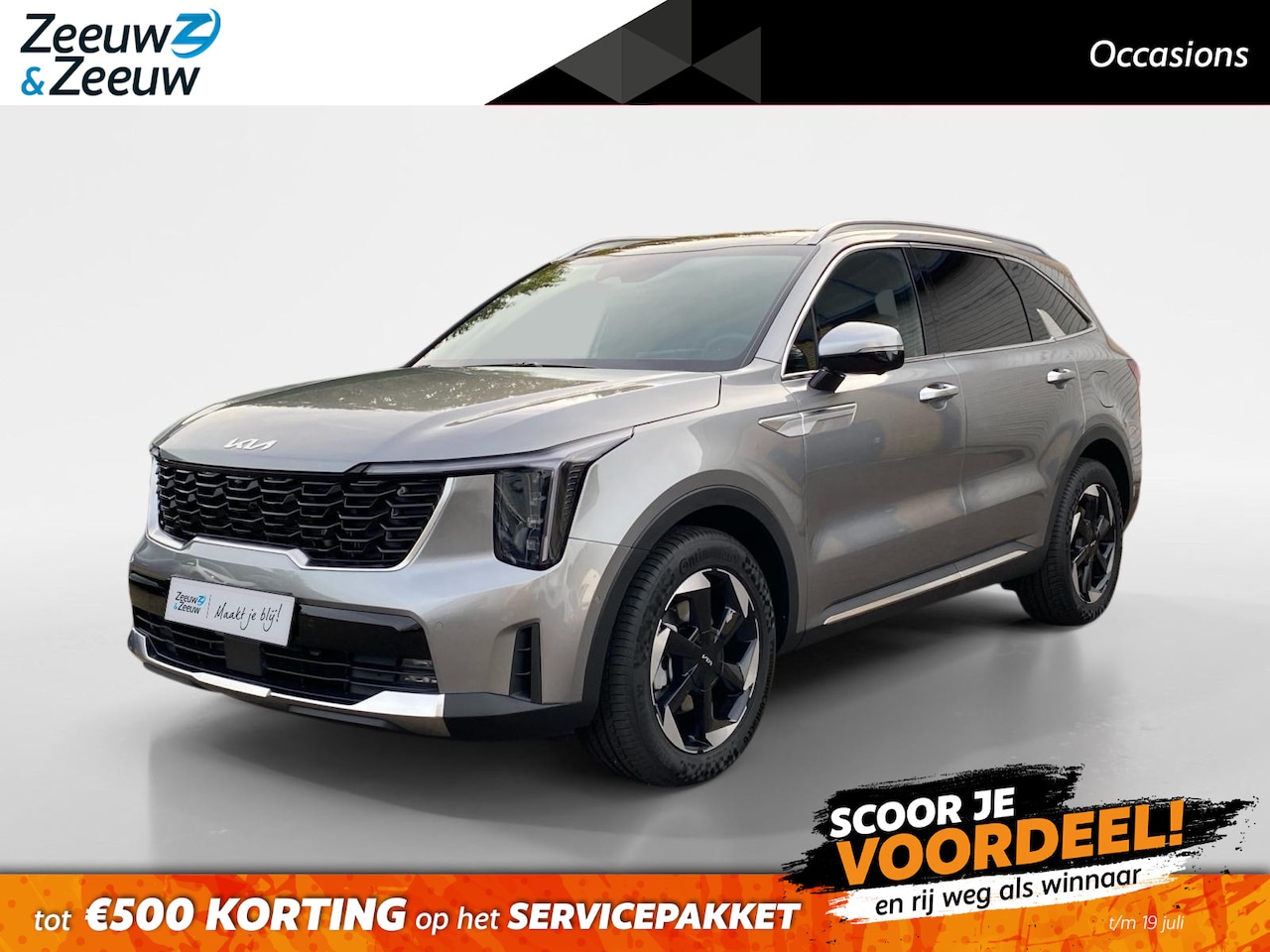 Kia Sorento - 1.6 T-GDi Plug-in Hybrid 4WD ExecutiveLine 7p. | Demo | Elektrische achterklep | Stoelverw - AutoWereld.nl