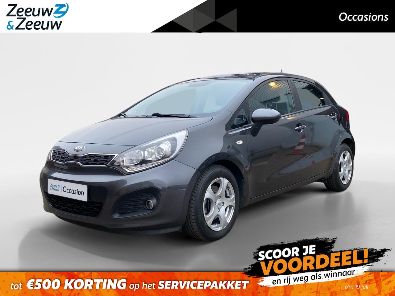 Kia Rio - 1.4 CVVT BusinessLine | Automaat | Cruise control | Bluetooth | LM-velgen - AutoWereld.nl