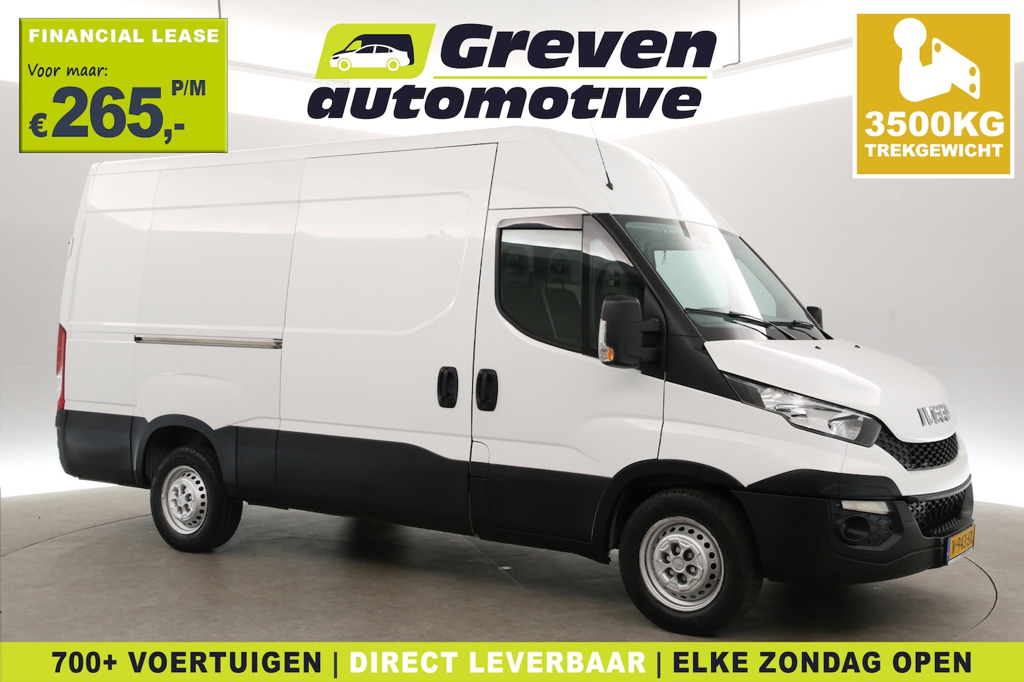 Iveco Daily - 35S15V 2.3 352 L2H2 | 3500KG Trekgew. | Trekhaak | Airco | 3 Zits - AutoWereld.nl